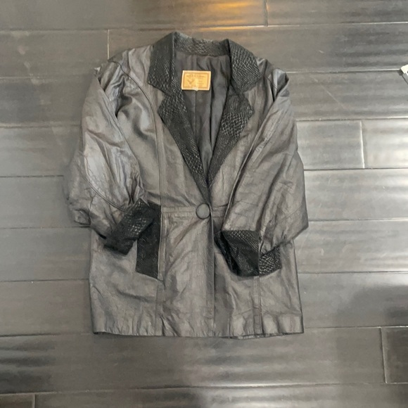 Vintage Attica leather jacket - Picture 1 of 4